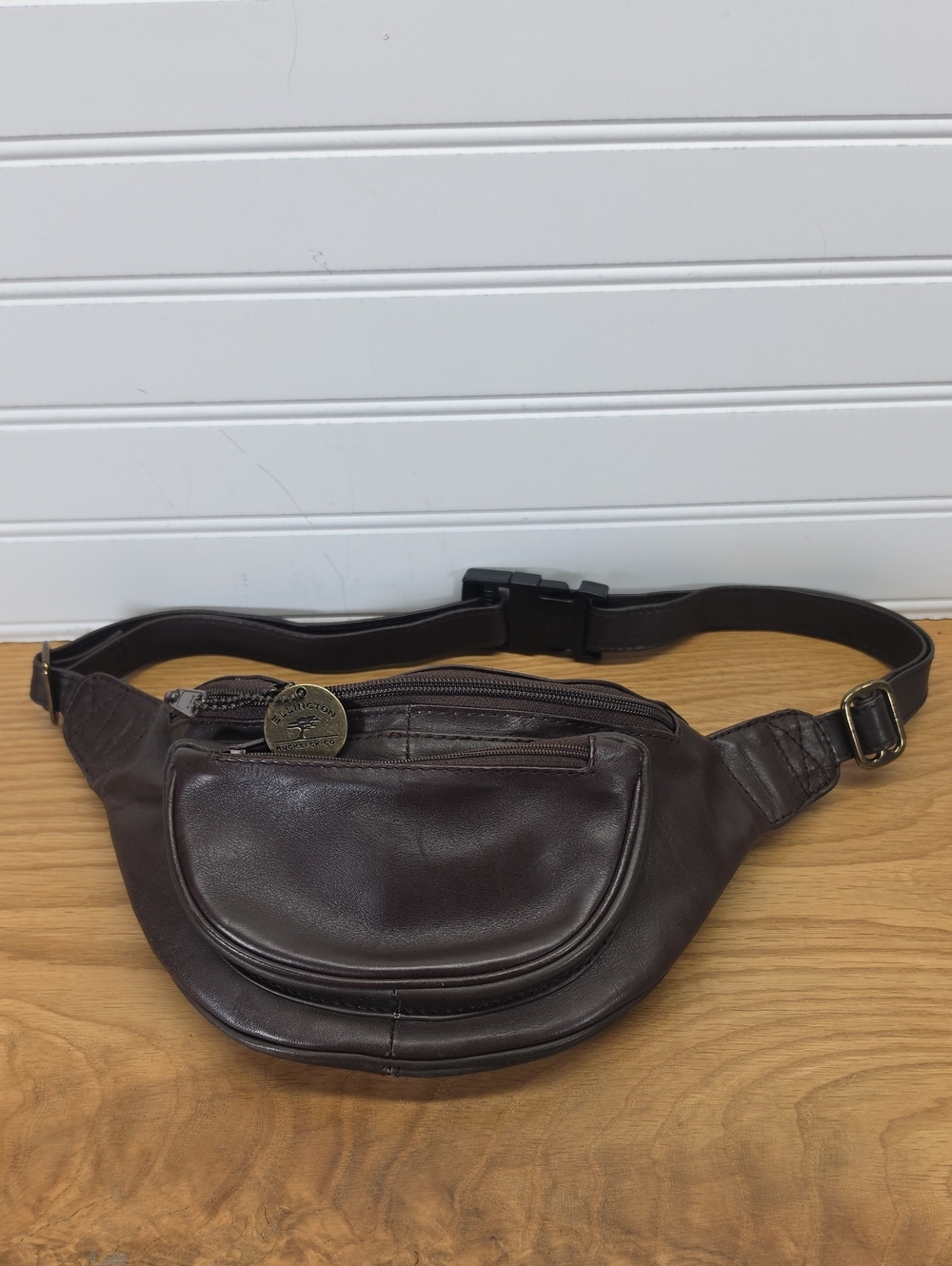 Ellington Leather Sling Crossbody Fanny Pack Adj Strap